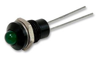 MULTICOMP PRO MC19041001 LED Panel Mount Indicator, Green, 2.6 VDC, 8 mm, 45 mA, 25 mcd, Not Rated