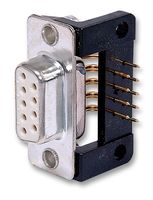 CINCH CONNECTIVITY SOLUTIONS FDEB-9S1AENT2/1 D Sub Connector, Filtered, Receptacle, Cinch - FD, 9 Contacts, DE, Solder