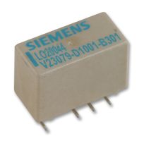 TE CONNECTIVITY - AXICOM V23079D1001B301 Signal Relay, 5 VDC, DPDT, 2 A, P2/V23079 Series, Surface Mount, DC Monostable
