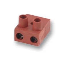 HYLEC 1026100302-F Panel Mount Barrier Terminal Block, 1 Row, 2 Ways, 11.5 mm, 16 A