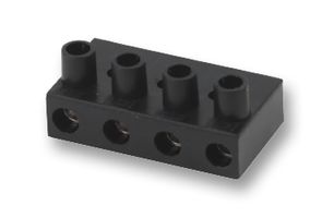 HYLEC 1026110004-F Panel Mount Barrier Terminal Block, 1 Row, 4 Ways, 11.5 mm, 16 A