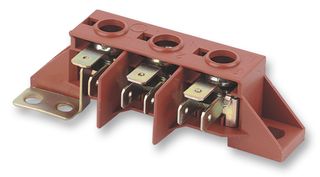 HYLEC FV110/B-F Pluggable Terminal Block, 17.7 mm, 3 Ways, 22 AWG, 8 AWG, 6 mm², Screw