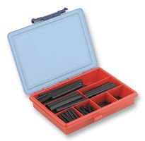 TE CONNECTIVITY - RAYCHEM LSTT-KIT-FEC Heat Shrink Tubing Kit, LSTT, 127 Pieces in Various Sizes and Lengths, Polyolefin, Black