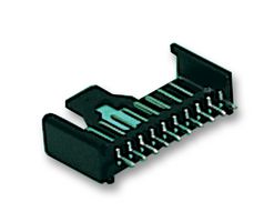 LUMBERG 2,5 MSF 10 Pin Header, With Latch, Wire-to-Board, 2.5 mm, 1 Rows, 10 Contacts, Through Hole, Minimodul