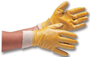 MARIGOLD INDUSTRIAL N250/Y/L GLOVE, NITROTOUGH, YELLOW, L, N250