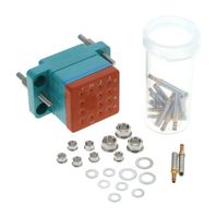AMPHENOL PCD RSL116072 Relay Socket, Panel, Stud, 20 Pins, 10 A, RSL Series