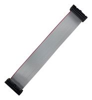 MULTICOMP PRO MP012817 Ribbon Cable, IDC Receptacle to IDC Receptacle, 20 Ways, 5.9 ", 150 mm, 2.54 mm