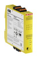 ABB 2TLA010050R0101 Safety Relay, 265 VAC, 3PST-NO, SPST-NC, Sentry SSR10MP Series, DIN Rail, 5 A, Push In