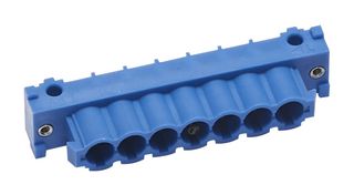 AMPHENOL COMMUNICATIONS SOLUTIONS 10156988 Rectangular Power Connector, 7 Contacts, OCP ORv3 Series, PCB Mount, Through Hole, 8.4 mm, Plug