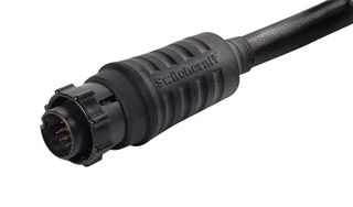 SWITCHCRAFT/CONXALL EN3C2MX Circular Connector, Sealed Circular Connector, EN3 Series, Cable Mount Plug, 2 Contacts