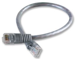 VIDEK 2965-3AG PATCH LEAD, CAT5E, SILVER, 3M