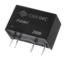 CUI PGNM1-S12-S15-S Isolated Through Hole DC/DC Converter, ITE & Medical, SIP, 1:1, 1 W, 1 Output, 15 V