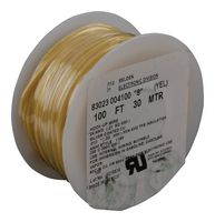BELDEN 83023 004100 Wire, Hook Up, Hi Temp, TFE, Yellow, 24 AWG, 19 x 36AWG, 30.5 m