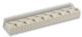 AMP - TE CONNECTIVITY 5536511-4 Connector, 192 Contacts, 2 mm, Receptacle, Press Fit, 4 Rows