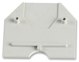 WIELAND ELECTRIC AP2.5-4 End Cover, for Use with Terminal Blocks, Grey