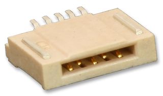 MOLEX 51281-0594 FFC / FPC Board Connector, 0.5 mm, 5 Contacts, Easy-On 51281 Series, Solder, Top, Bottom, 1 Row