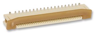 MOLEX 52559-3370 FFC / FPC Board Connector, ZIF, 0.5 mm, 33 Contacts, Easy-On 52559 Series, Solder, 1 Row