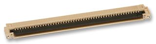 MOLEX 51296-5094 FFC / FPC Board Connector, ZIF, 0.5 mm, 50 Contacts, Easy-On 51296 Series, Solder, Bottom, 1 Row