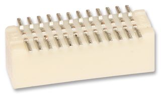 MOLEX 533072471 Pin Header, Board-to-Board, 0.8 mm, 2 Rows, 24 Contacts, Surface Mount Straight