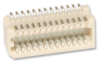 MOLEX 53309-2670 Pin Header, Board-to-Board, 0.8 mm, 2 Rows, 26 Contacts, Surface Mount Right Angle