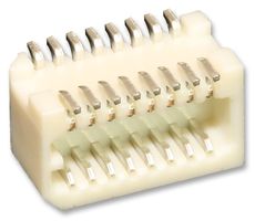 MOLEX 53309-1670 Pin Header, Board-to-Board, 0.8 mm, 2 Rows, 16 Contacts, Surface Mount Right Angle