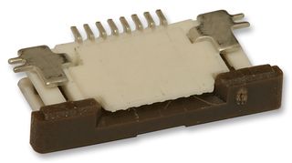 MOLEX 527460870 FFC / FPC Board Connector, ZIF, 0.5 mm, 8 Contacts, Easy-On 52746 Series, Solder, Bottom, 1 Row