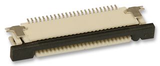 MOLEX 52435-2472 FFC / FPC Board Connector, ZIF, 0.5 mm, 24 Contacts, Easy-On 52435 Series, Solder, Top, 1 Row