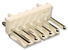 MOLEX 26-64-4060 Pin Header, Wire-to-Board, 3.96 mm, 1 Rows, 6 Contacts, Through Hole Straight, KK 396 42491 Series
