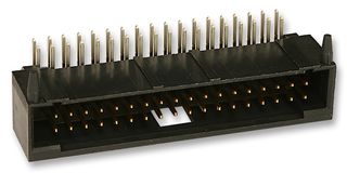 MOLEX 15-47-6361 Pin Header, Wire-to-Board, 2.54 mm, 2 Rows, 36 Contacts, Through Hole, C-Grid 70229