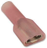 MOLEX 190050004 Quick Disconnect Terminal, InsulKrimp 19005 Series, Female Quick Disconnect, 6.35mm x 0.81mm