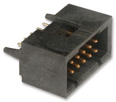 MOLEX 15-47-7610.. Pin Header, Wire-to-Board, 2.54 mm, 2 Rows, 10 Contacts, Through Hole Straight, C-Grid 70568 Series