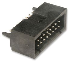 MOLEX 15-47-7516 Pin Header, Wire-to-Board, 2.54 mm, 2 Rows, 16 Contacts, Through Hole Straight, C-Grid 70568 Series