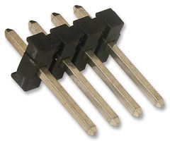 MOLEX 26-48-1041. Pin Header, Board-to-Board, Wire-to-Board, 3.96 mm, 1 Rows, 4 Contacts, Through Hole Straight