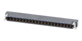 MOLEX 214721-0201 Pin Header, Wire-to-Board, 0.8 mm, 1 Rows, 20 Contacts, Surface Mount Right Angle