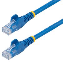 STARTECH N6PATCH100BL Ethernet Cable, 4 Pair, Cat6, RJ45 Plug to RJ45 Plug, UTP (Unshielded Twisted Pair), Blue, 30.5 m