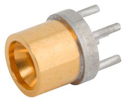 AMPHENOL SV MICROWAVE 1211-40172 RF / Coaxial Connector, SMP Coaxial, Straight Plug, Through Hole Vertical, 50 ohm