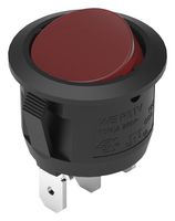 WURTH ELEKTRONIK 471NS04268540 Rocker Switch, On-Off, SPST-NO, Illuminated, Panel, Snap-In, Transparent Red, WS-RSTV Series