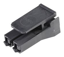 MOLEX 17267-23002 Connector Housing, Black, Super Sabre 172672 Series, Receptacle, 2 Ways, 7.5 mm