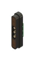 EDAC 686E0321350120E Magnetic Connector, 3 Contacts, Receptacle, Right Angle, 2.7 mm, 2 A, Black