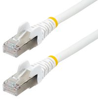 STARTECH NLWH-5M-CAT6A-PATCH Ethernet Cable, 5m CAT6a Ethernet Cable LSZH, 10 GbE Snagless 100W PoE SFTP Network Cord