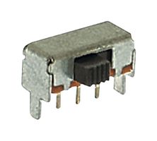 E-SWITCH EG1247 Slide Switch, Subminiature, SPDT, Through Hole, EG Series, 200 mA