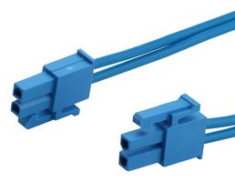 MOLEX 226196-2023 Cable Assembly, Mini-Fit Versa Receptacle to Mini-Fit Versa Receptacle, 2 Ways, 4.2 mm, 2 Row