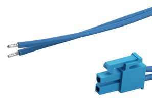 MOLEX 226245-2023 Cable Assembly, Mini-Fit Versa Receptacle to Free End, 2 Ways, 4.2 mm, 2 Row, 300 mm, 11.8 "