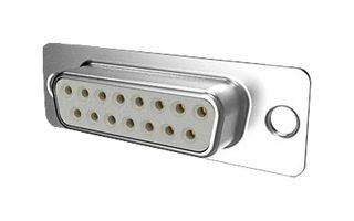 AMPHENOL COMMUNICATIONS SOLUTIONS DB25S065TLF D Sub Connector, Standard, Receptacle, D Series, 25 Contacts, DB, Solder Cup