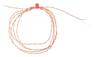 LABFACILITY Z2-K-1.0-1/0.2-T-ANSI (PACK OF 5) Thermocouple, Twin Twisted, K, 3.3 ft, 1 m