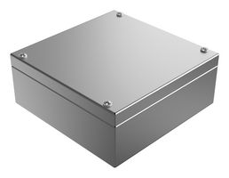 ROSE 37202098 Metal Enclosure, Industrial, Stainless Steel, 200 mm, 200 mm, 81 mm, IP66