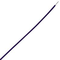 MULTICOMP PRO MP013959 Wire, Hook Up Wire, PVDF, Violet, 30 AWG, Solid, 328 ft