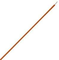 MULTICOMP PRO MP013961 Wire, Hook Up Wire, PVDF, Orange, 30 AWG, Solid, 328 ft