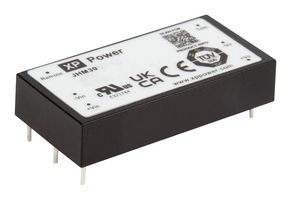XP POWER JHM3024D12 Isolated Through Hole DC/DC Converter, Medical, DIP, 2:1, 30 W, 2 Output, 12 V