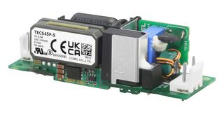 COSEL TECS45F-24 AC/DC Open Frame Power Supply (PSU), ITE, 1 Output, 45.6 W, 85V AC to 264V AC, Fixed